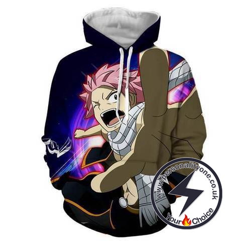 Natsu Dragneel - Fairytail Hoodies - Fairytail